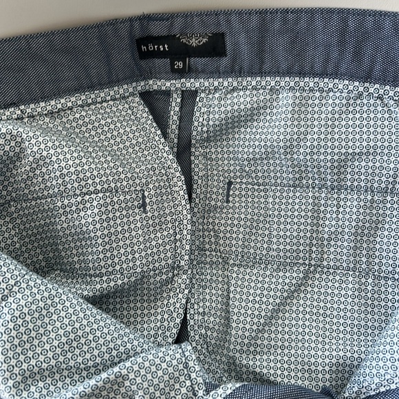 Men's Blue Cargo Pants - Picture 10 of 11